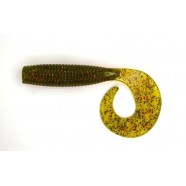 Силіконова приманка для риболовлі, EOS Twister, 75мм, 7шт/уп, колір №005